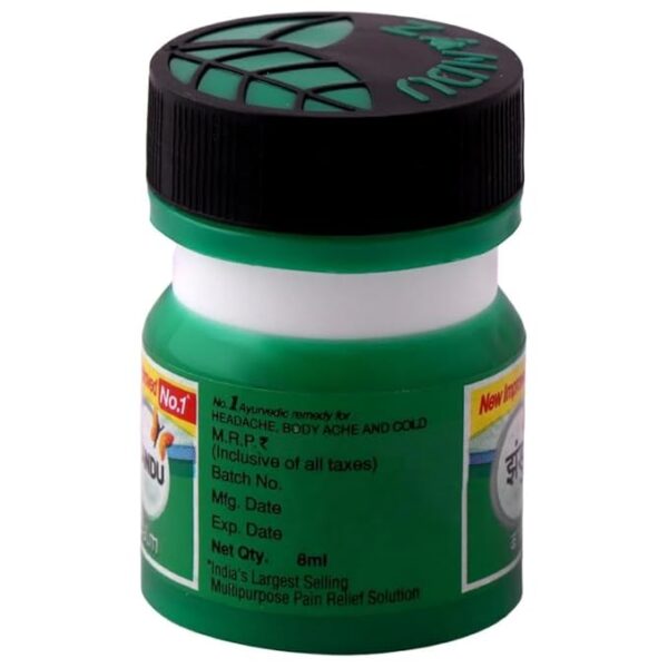 Zandu Long-Lasting Relief Zandu Balm (8 ml) - Image 2