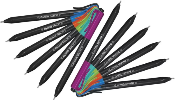 Reynolds Vista Ball Pen  (Pack of 5, Ink Color - Blue) - Image 2