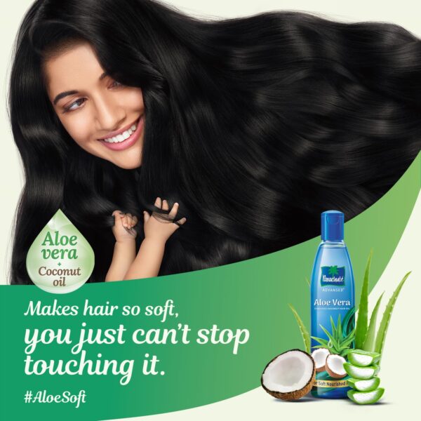 Parachute Advansed Aloe Vera Enriched Coconut Hair Oil, 150 ml - Image 3