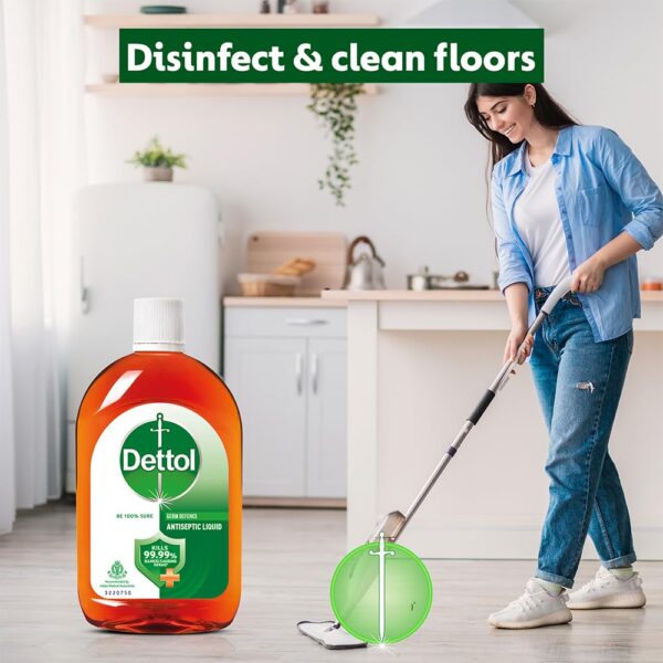 Dettol Antiseptic Liquid for First Aid , Surface Disinfection and Personal Hygiene , 60ml net - Image 5