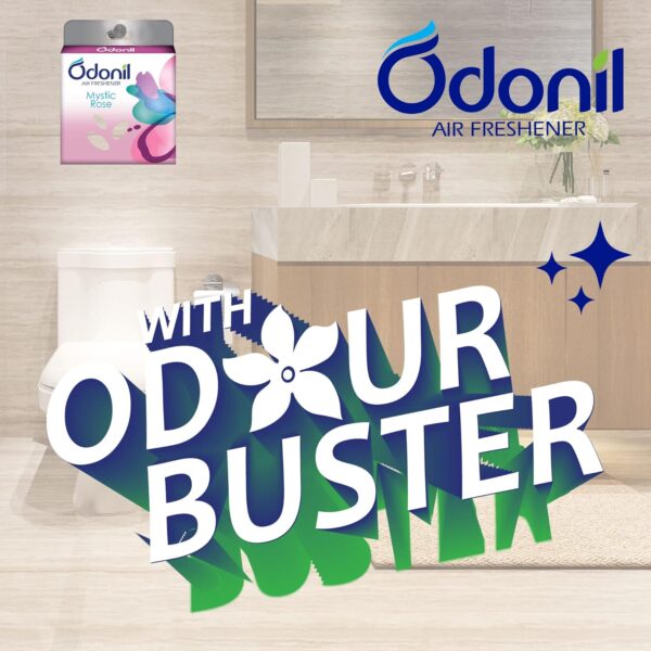 Odonil Air Freshener (Mystic Rose,Lavender Meadows,Jasmine Mist,Orchid Dew) Spray  (4 x 50 ml) - Image 4