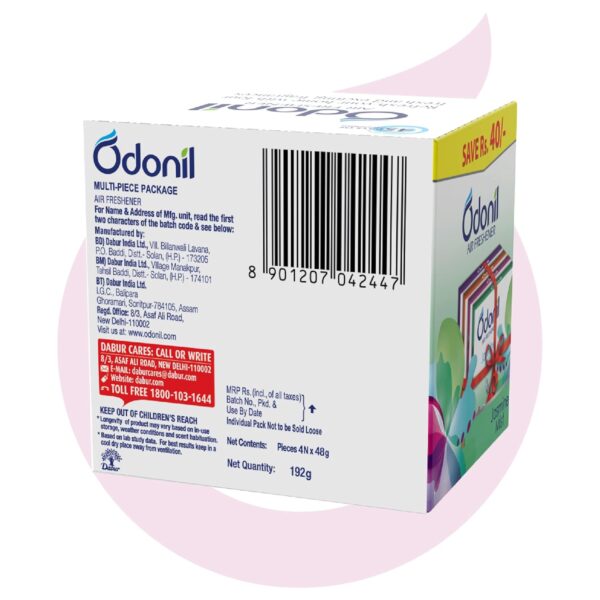 Odonil Air Freshener (Mystic Rose,Lavender Meadows,Jasmine Mist,Orchid Dew) Spray  (4 x 50 ml) - Image 5