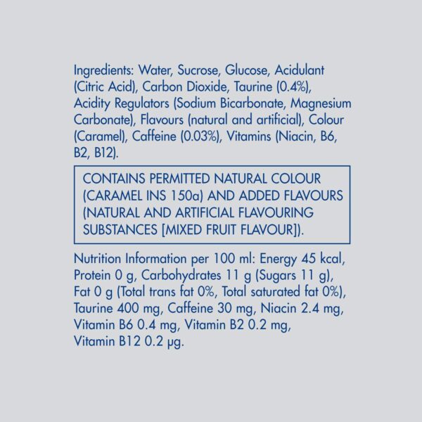 Red Bull Energy Drink, 250 ML Can, Mixed Fruit - Image 6