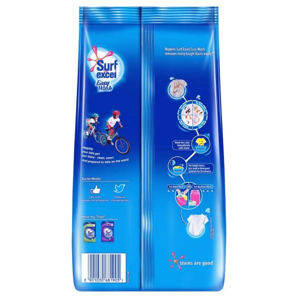 Surf Excel Easy Wash Detergent Powder (1kg) - Image 2