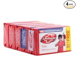 Lifebuoy Soap - Total, 4x125g Pack