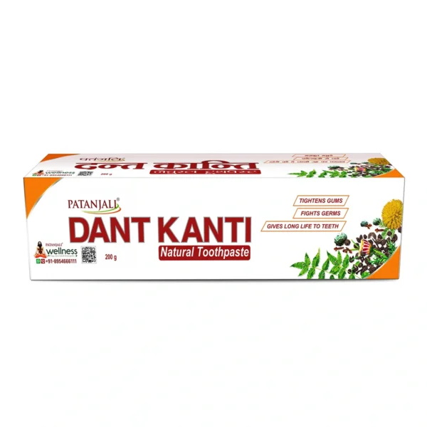 Patanjali Dant Kanti Natural Herbal Toothpaste 200 gm