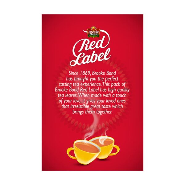 Red Label Brooke Bond Natural Care Tea, Ginger, 250 Gram Carton - Image 2