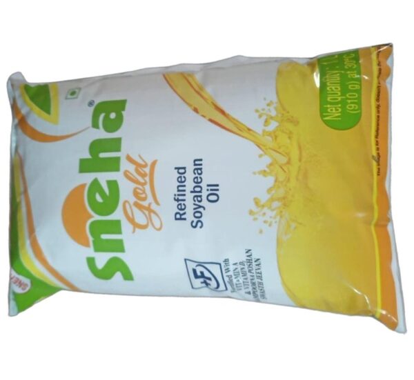 Sneha Gold Refined Soyabean Oil - Image 2