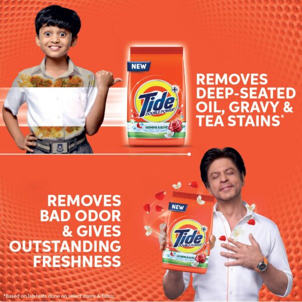 Tide Plus Detergent Washing Powder - 10 rs (Pack of 1) - Image 2