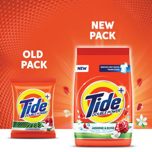 Tide Plus Detergent Washing Powder - 500 gm (Pack of 1) - Image 6