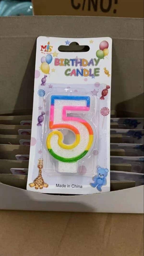 Birthday Candle (number)