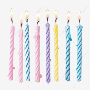Candle set (birthday)