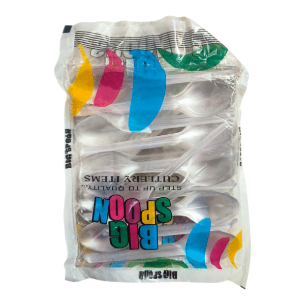 Disposeble Transparent Spoon Pac - Image 2